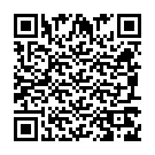 Código QR para número de telefone +260972268004