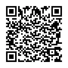 QR-code voor telefoonnummer +260972268016