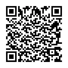 Código QR para número de telefone +260972268021