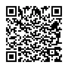 Código QR para número de telefone +260972268027