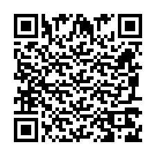 Código QR para número de telefone +260972268045