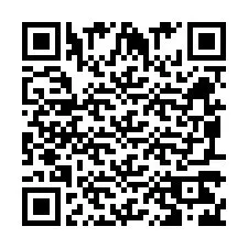 QR-code voor telefoonnummer +260972268050