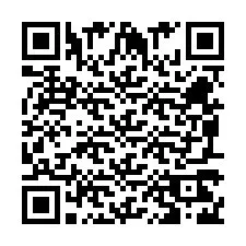 Código QR para número de telefone +260972268053