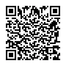 Código QR para número de telefone +260972268055