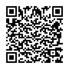 Código QR para número de teléfono +260972268076