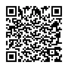 Codice QR per il numero di telefono +260972268080