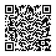 QR kód a telefonszámhoz +260972268081