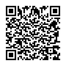 Código QR para número de teléfono +260972268082