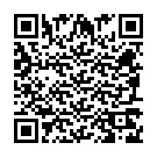 QR kód a telefonszámhoz +260972268083