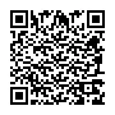 QR код за телефонен номер +260972268086