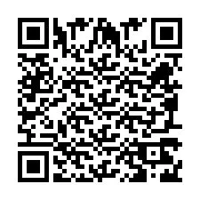 QR-koodi puhelinnumerolle +260972268089