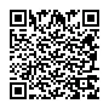 Código QR para número de teléfono +260972268092