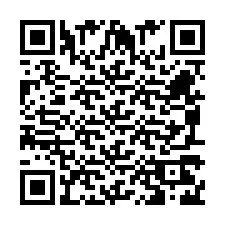 QR-code voor telefoonnummer +260972268107