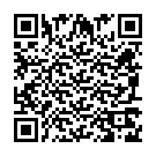 Código QR para número de telefone +260972268109