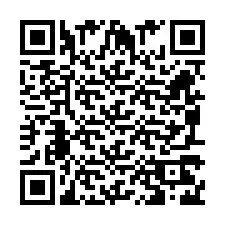 Codice QR per il numero di telefono +260972268115