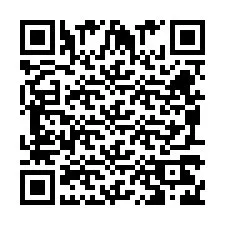 QR kód a telefonszámhoz +260972268116