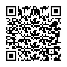 Codice QR per il numero di telefono +260972268138