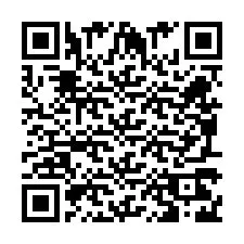 QR kód a telefonszámhoz +260972268169