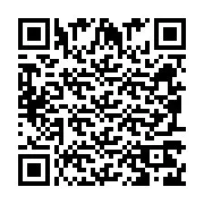 QR kód a telefonszámhoz +260972268190