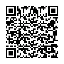 Codice QR per il numero di telefono +260972268206