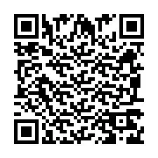 Código QR para número de telefone +260972268210