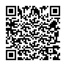 QR kód a telefonszámhoz +260972268213