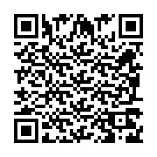 QR kód a telefonszámhoz +260972268261