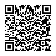 QR-code voor telefoonnummer +260972268313