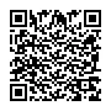 QR-code voor telefoonnummer +260972268314