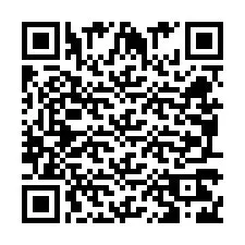 QR-code voor telefoonnummer +260972268338