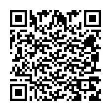 QR-code voor telefoonnummer +260972268343