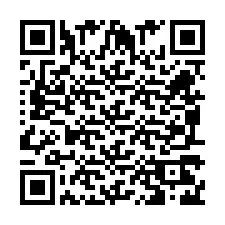 QR-код для номера телефона +260972268349