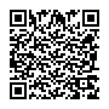 QR-code voor telefoonnummer +260972268354