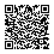 QR-code voor telefoonnummer +260972268365