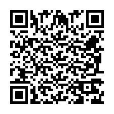 QR-code voor telefoonnummer +260972268367