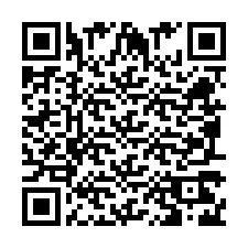 QR-code voor telefoonnummer +260972268388