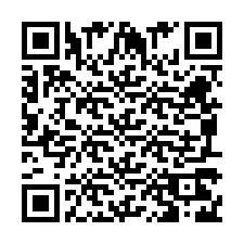 QR-code voor telefoonnummer +260972268406