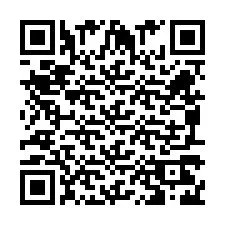 QR-code voor telefoonnummer +260972268409