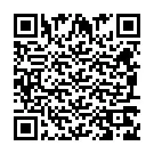 QR-code voor telefoonnummer +260972268412