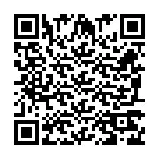 QR-code voor telefoonnummer +260972268415