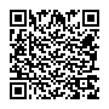 QR-code voor telefoonnummer +260972268437