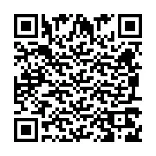 Código QR para número de telefone +260972268446