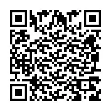 Código QR para número de telefone +260972268456