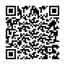 QR kód a telefonszámhoz +260972268471