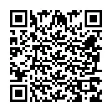 QR kód a telefonszámhoz +260972268477