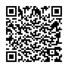 QR kód a telefonszámhoz +260972268481