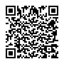 QR kód a telefonszámhoz +260972268486