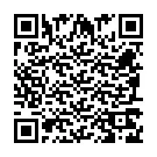 QR kód a telefonszámhoz +260972268487