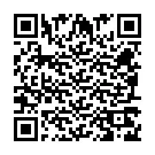 QR-koodi puhelinnumerolle +260972268493