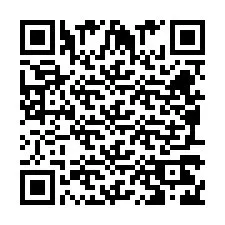 QR kód a telefonszámhoz +260972268496